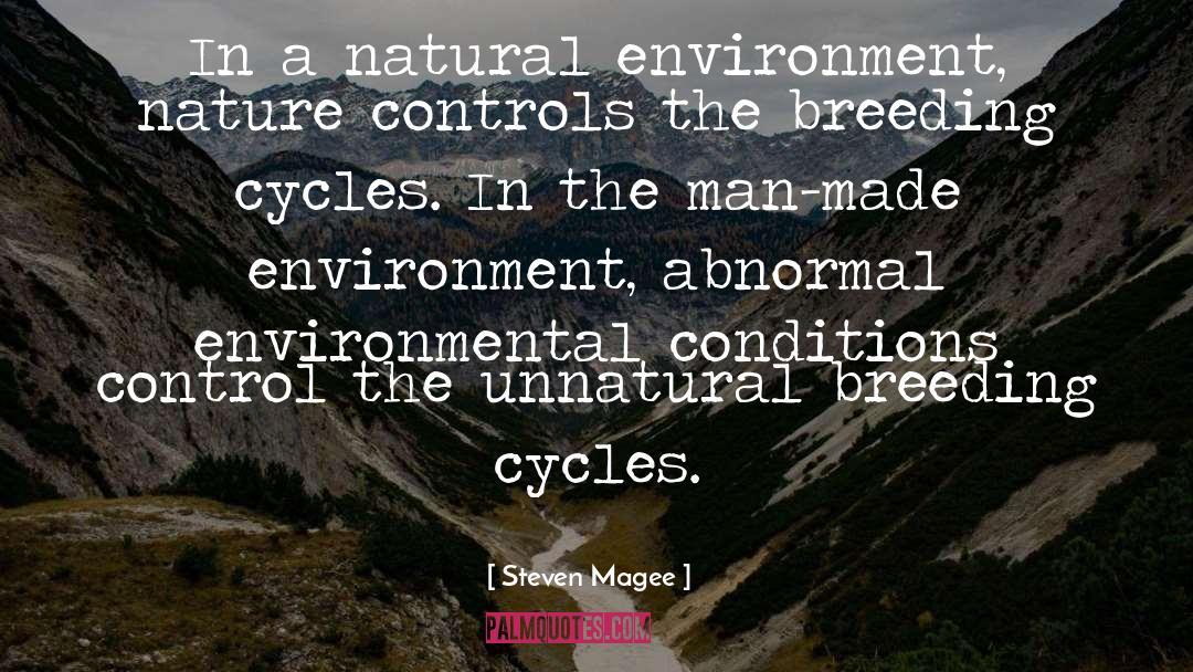 Natural Environment quotes by Steven Magee