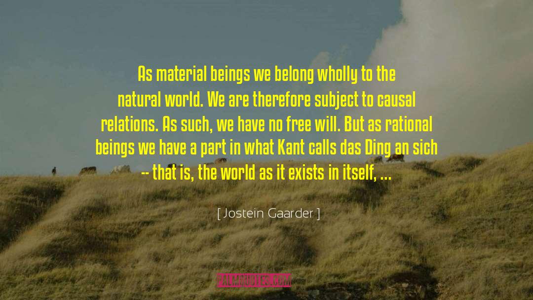 Natural Gifts quotes by Jostein Gaarder