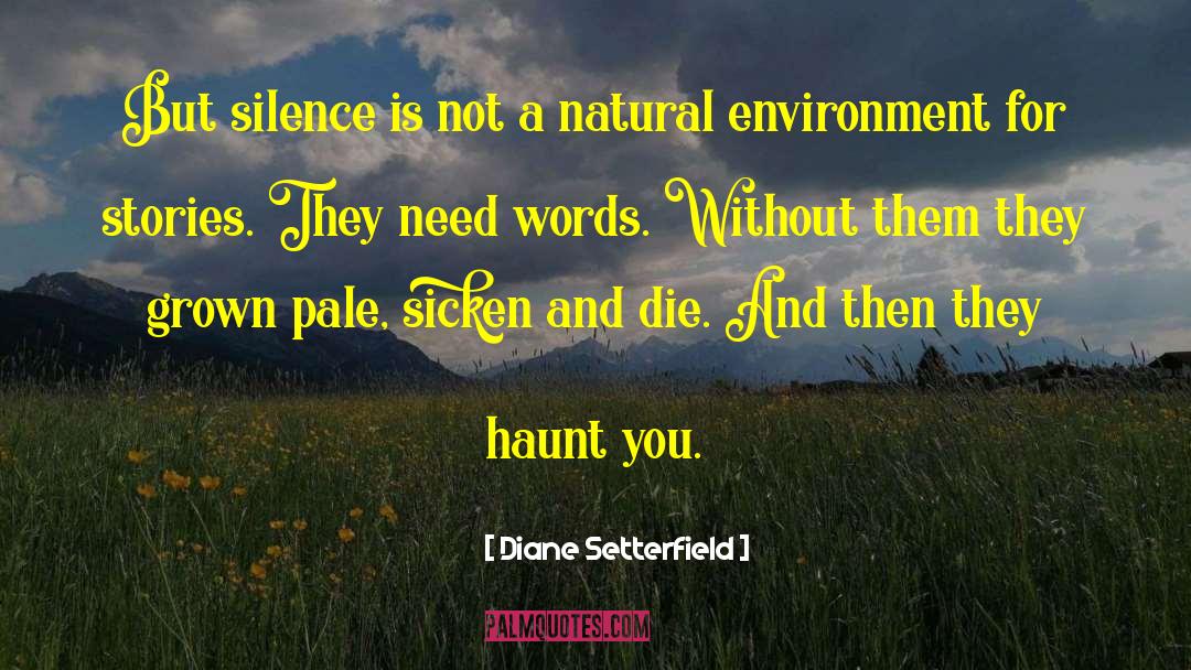 Natural Healing quotes by Diane Setterfield