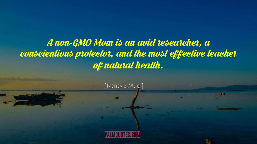 Natural Health quotes by Nancy S. Mure