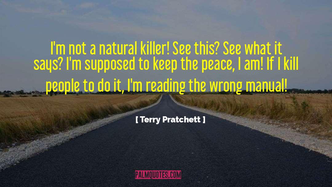 Natural Killer Cells quotes by Terry Pratchett