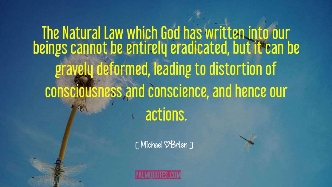 Natural Law quotes by Michael O'Brien