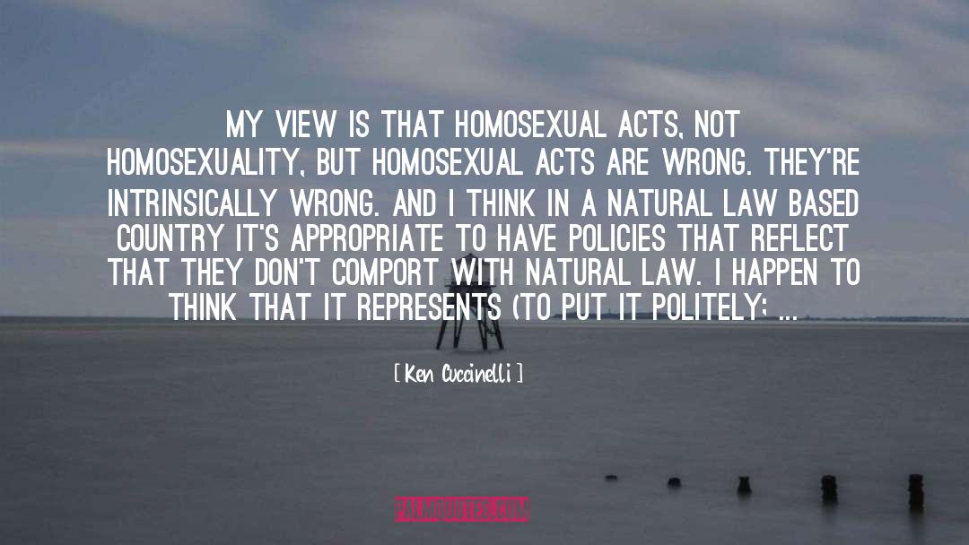 Natural Law quotes by Ken Cuccinelli