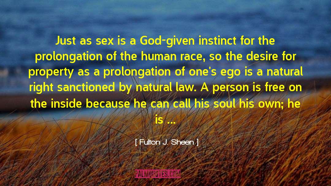 Natural Law quotes by Fulton J. Sheen