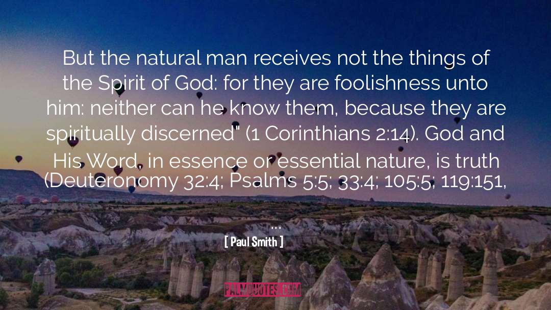 Natural Man quotes by Paul Smith