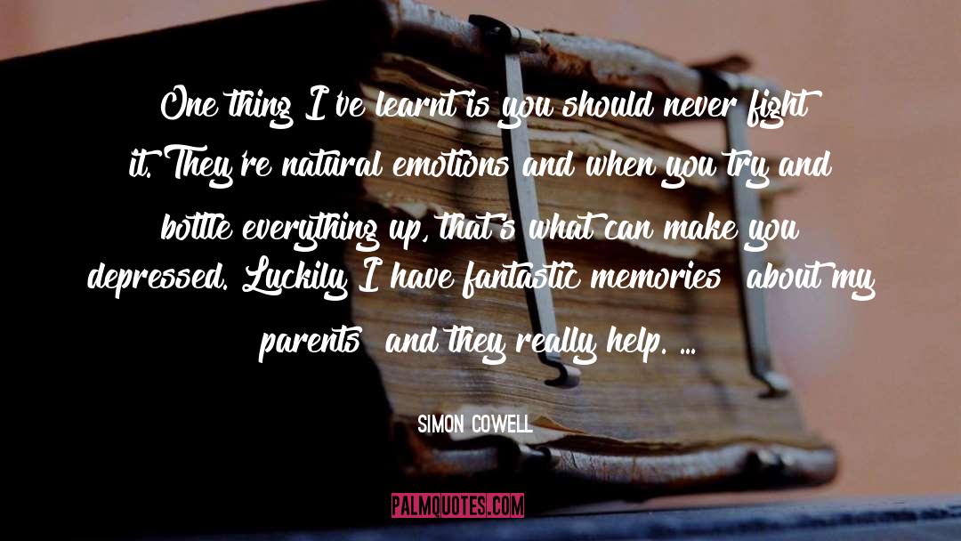 Natural Materials quotes by Simon Cowell