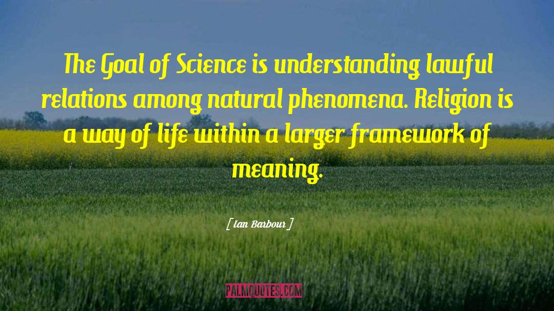 Natural Phenomena quotes by Ian Barbour