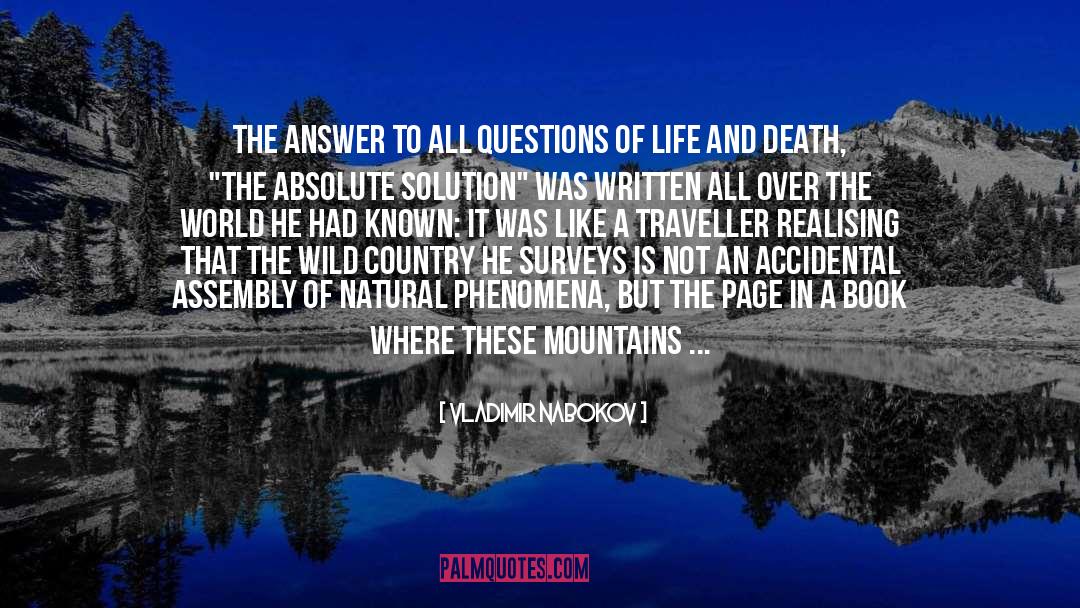 Natural Phenomena quotes by Vladimir Nabokov