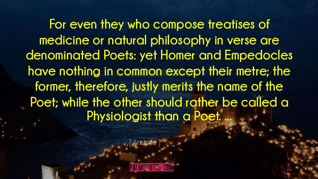 Natural Philosophy quotes by Aristotle.
