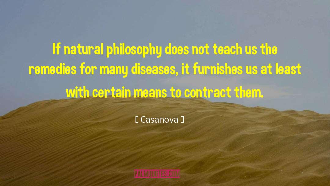 Natural Philosophy quotes by Casanova
