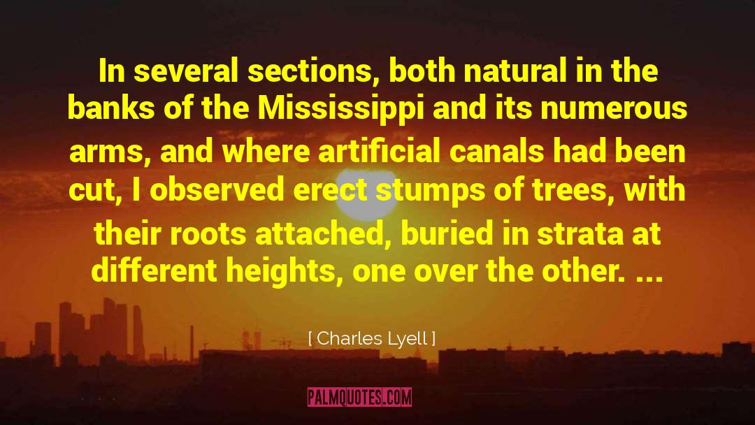 Natural Process quotes by Charles Lyell