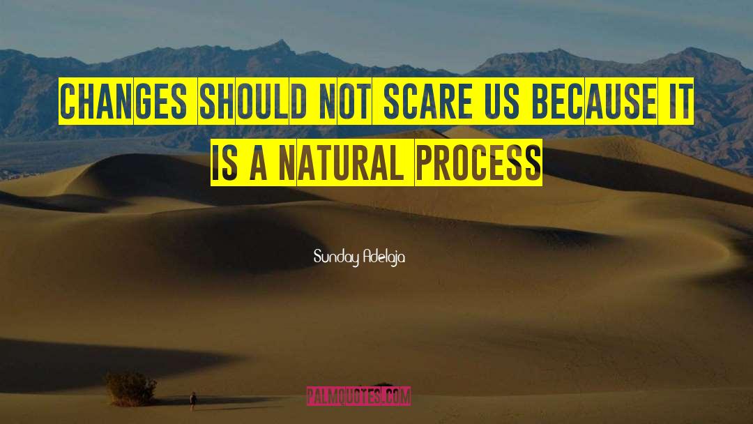 Natural Process quotes by Sunday Adelaja