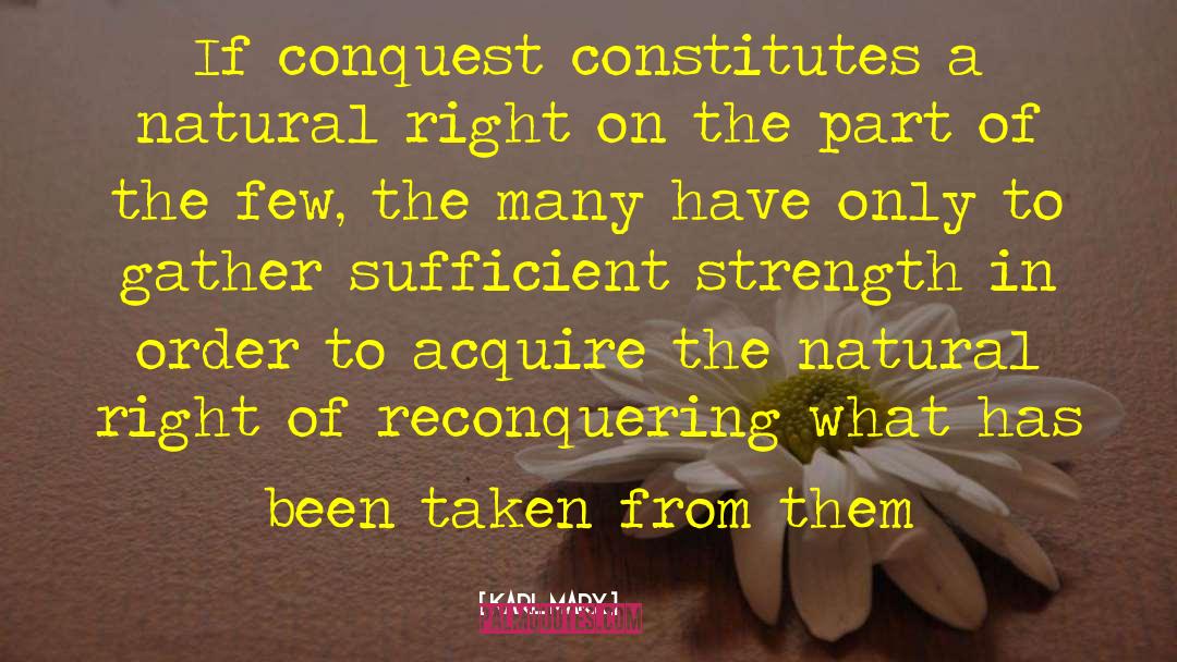 Natural Right quotes by Karl Marx