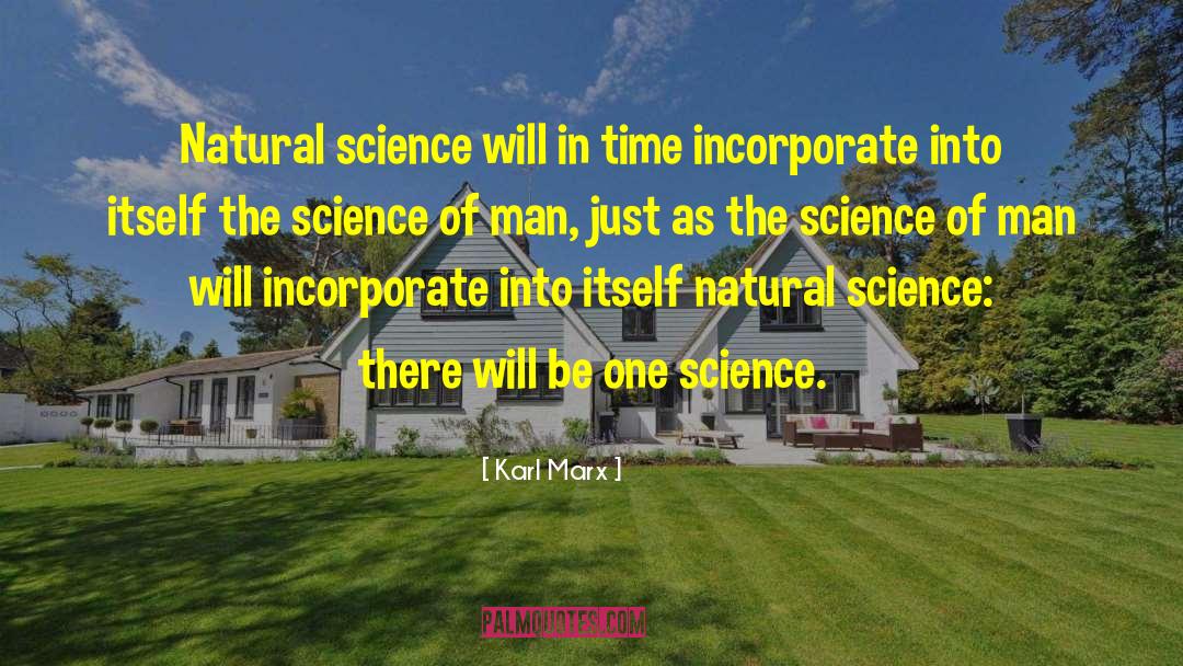 Natural Science quotes by Karl Marx