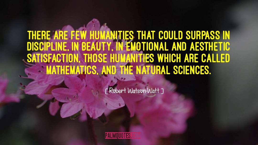 Natural Sciences quotes by Robert Watson-Watt
