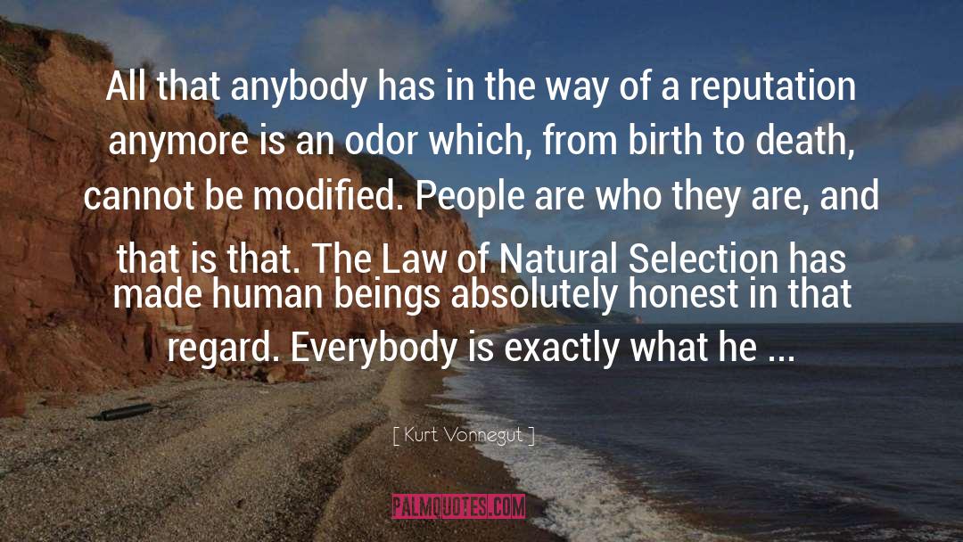 Natural Selection quotes by Kurt Vonnegut