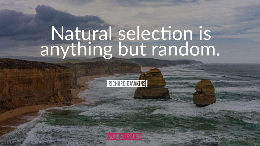 Natural Selection quotes by Richard Dawkins