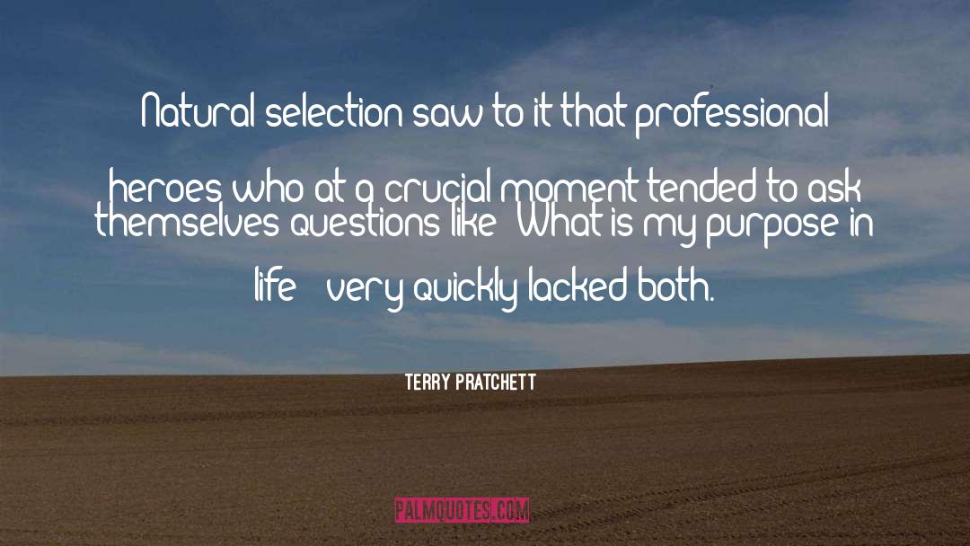 Natural Selection quotes by Terry Pratchett