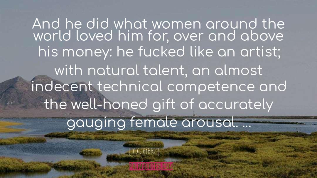 Natural Talent quotes by C.C. Gibbs