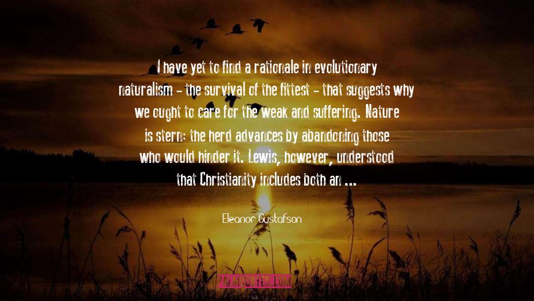 Naturalism quotes by Eleanor Gustafson