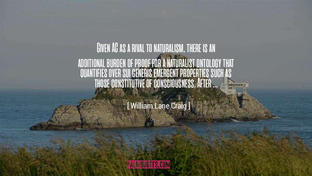 Naturalist quotes by William Lane Craig