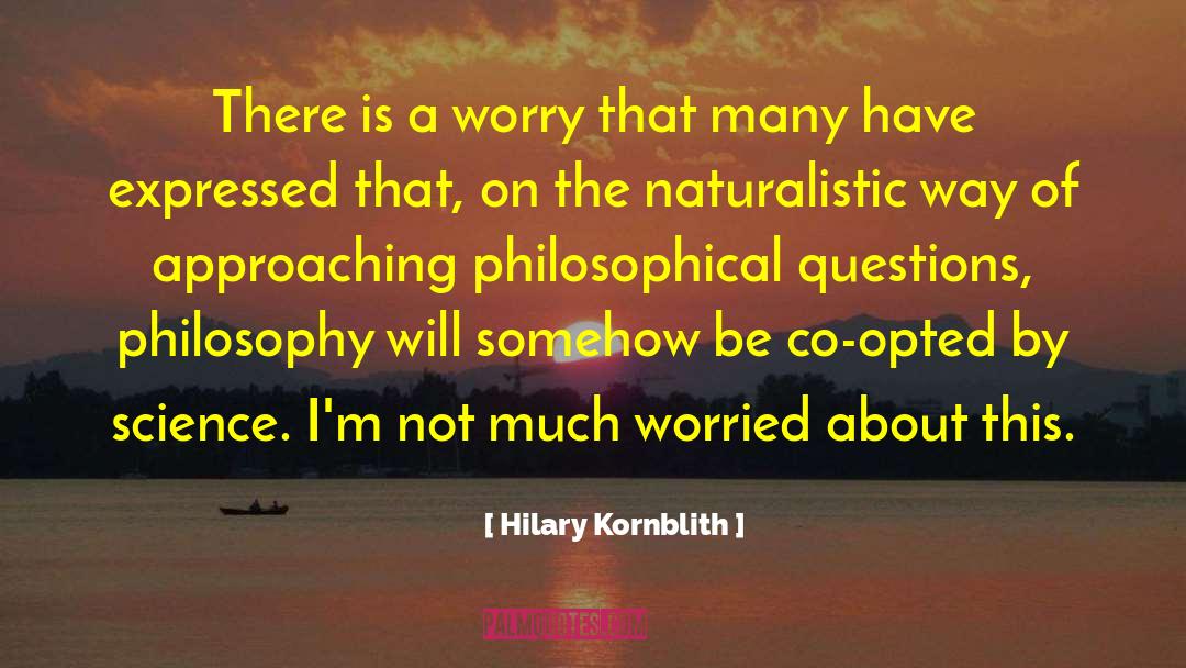 Naturalistic Reductionism quotes by Hilary Kornblith
