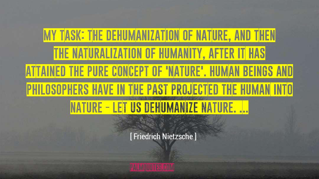 Naturalization quotes by Friedrich Nietzsche