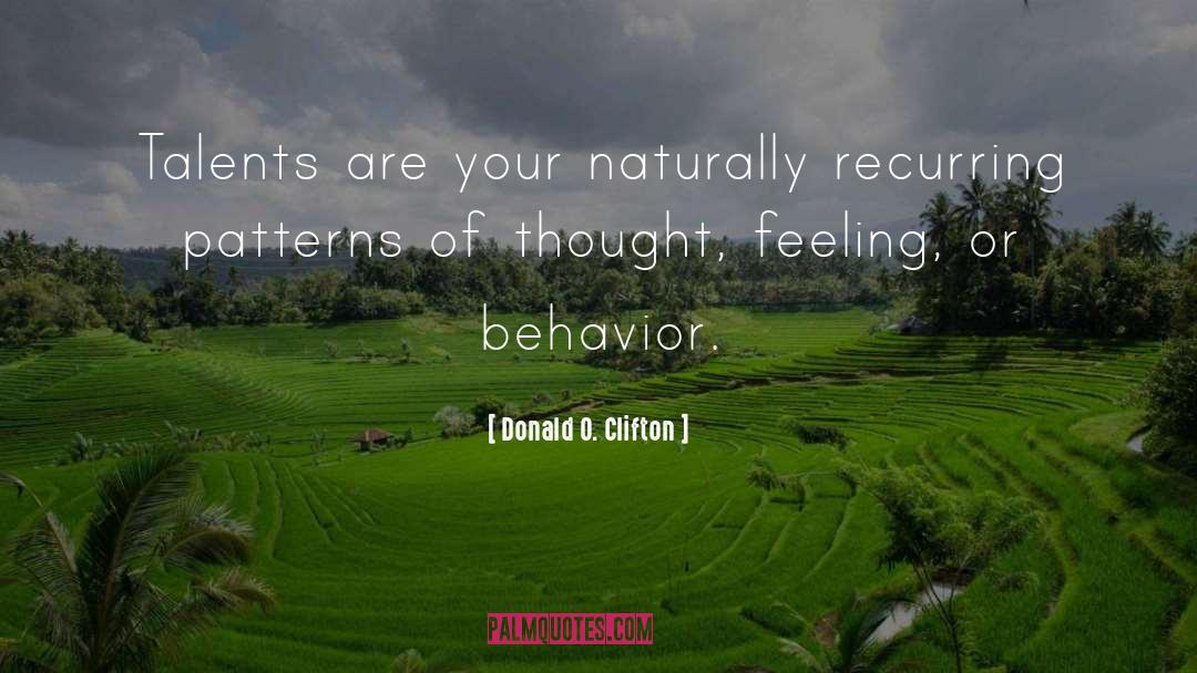 Naturally quotes by Donald O. Clifton