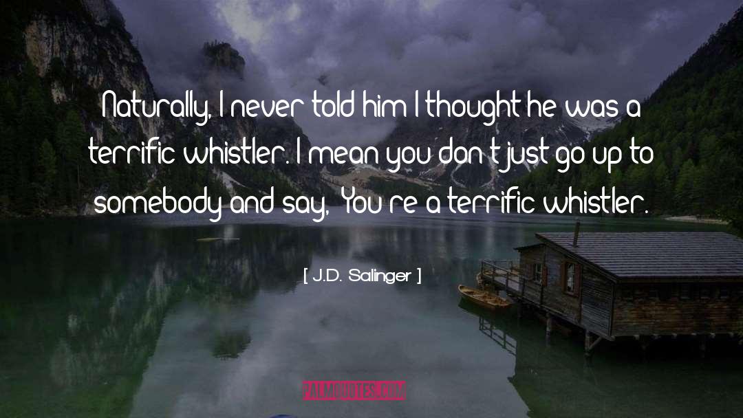 Naturally quotes by J.D. Salinger