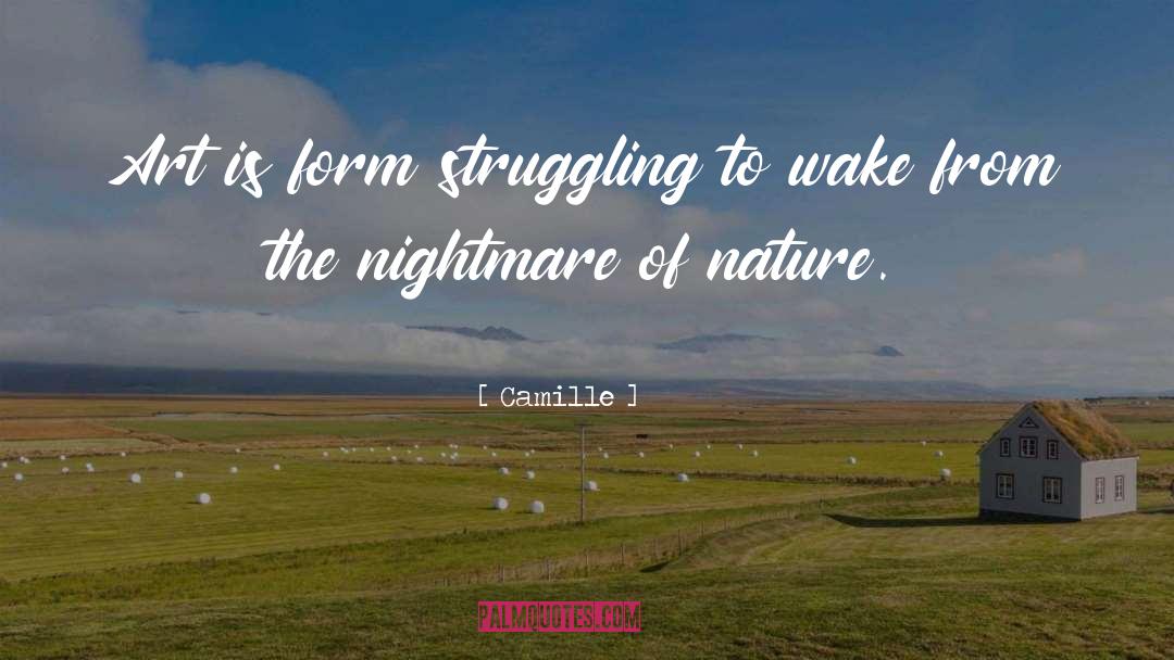Nature Art quotes by Camille