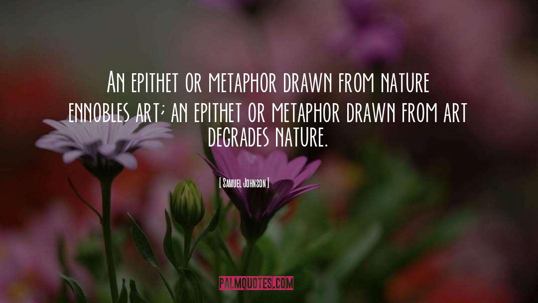 Nature Art quotes by Samuel Johnson