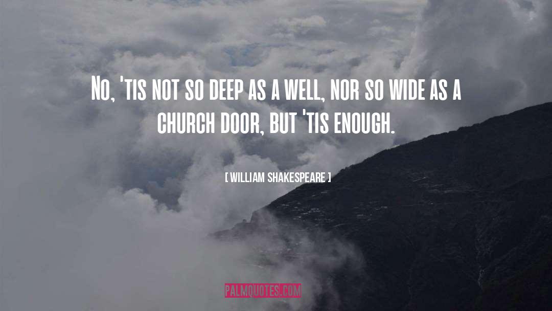 Nature As Church quotes by William Shakespeare