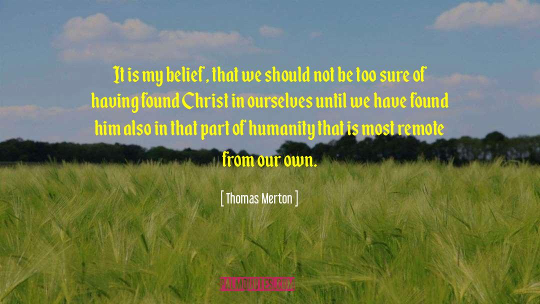 Nature Awareness quotes by Thomas Merton