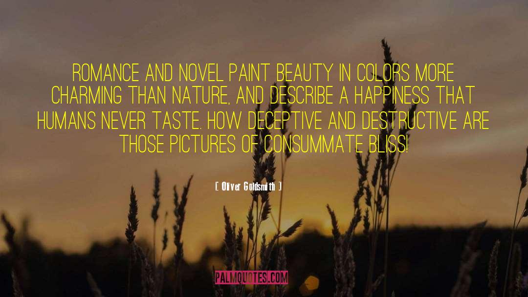 Nature Beauty quotes by Oliver Goldsmith