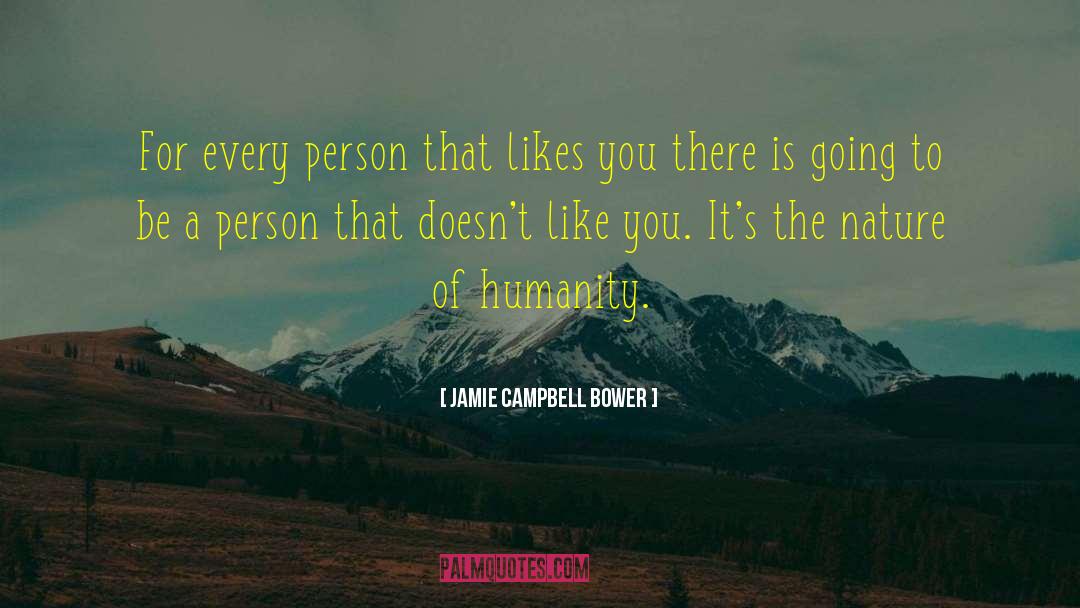 Nature Beauty quotes by Jamie Campbell Bower