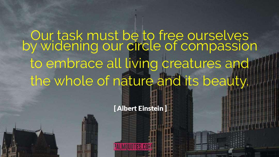 Nature Beauty quotes by Albert Einstein