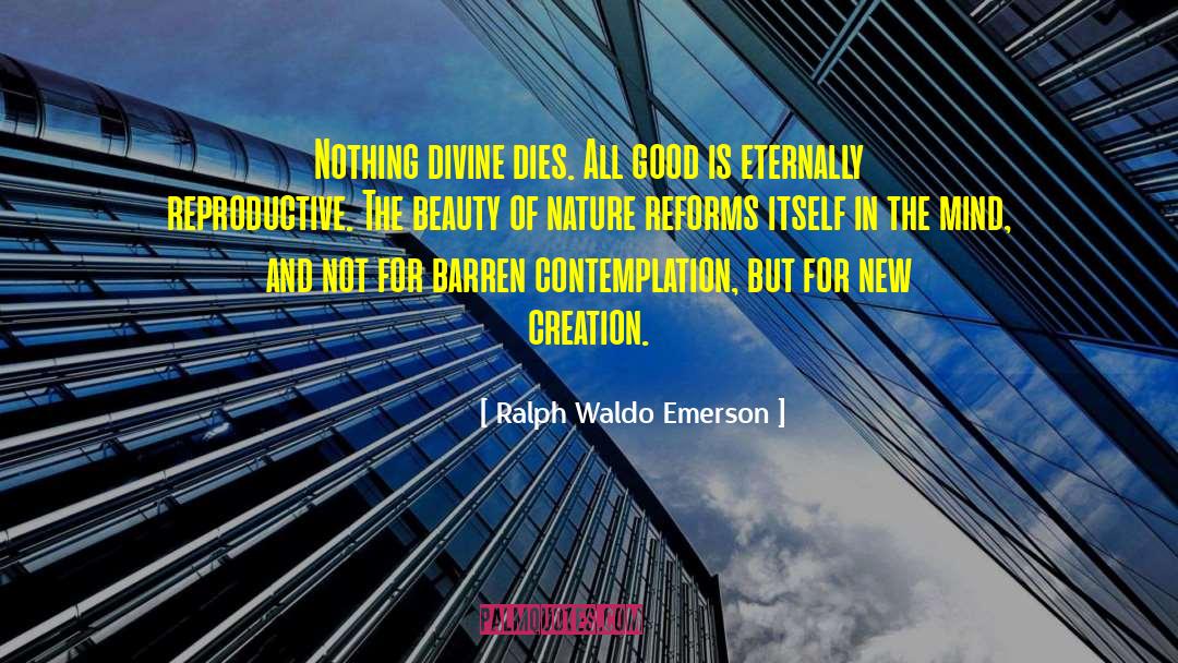 Nature Beauty quotes by Ralph Waldo Emerson