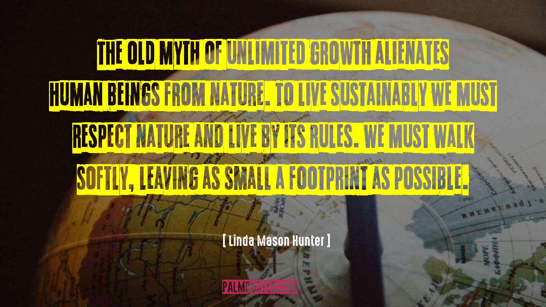 Nature Conservation quotes by Linda Mason Hunter