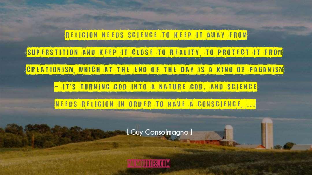 Nature God quotes by Guy Consolmagno