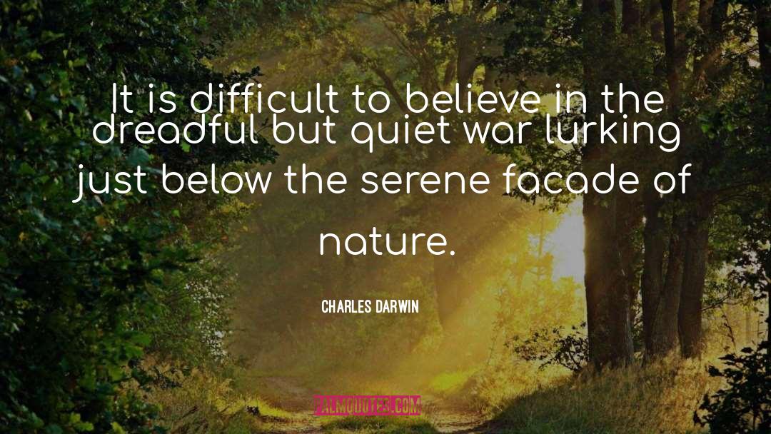 Nature Habitats quotes by Charles Darwin