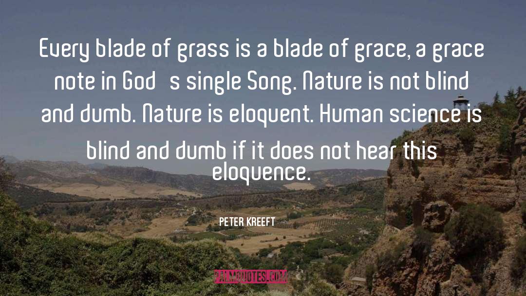 Nature In Blade Runner quotes by Peter Kreeft