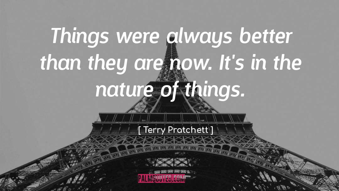 Nature Inspiration quotes by Terry Pratchett