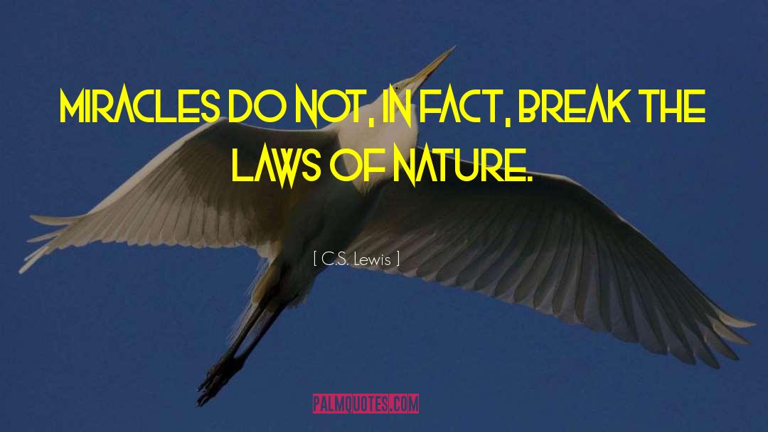 Nature Inspirational quotes by C.S. Lewis