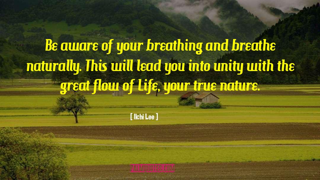 Nature Inspirational quotes by Ilchi Lee