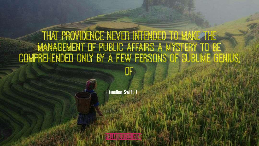 Nature Intended quotes by Jonathan Swift
