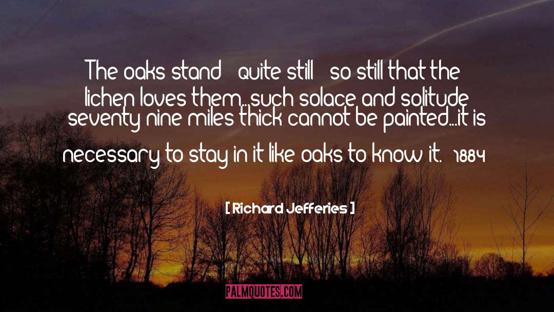 Nature Lover quotes by Richard Jefferies