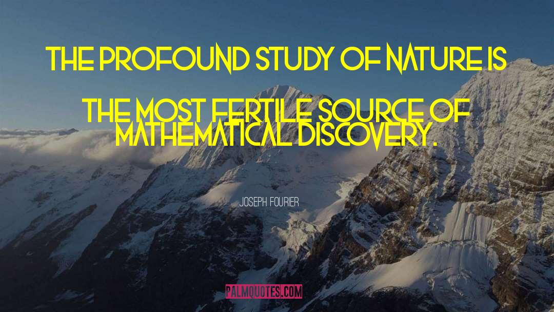 Nature Lover quotes by Joseph Fourier
