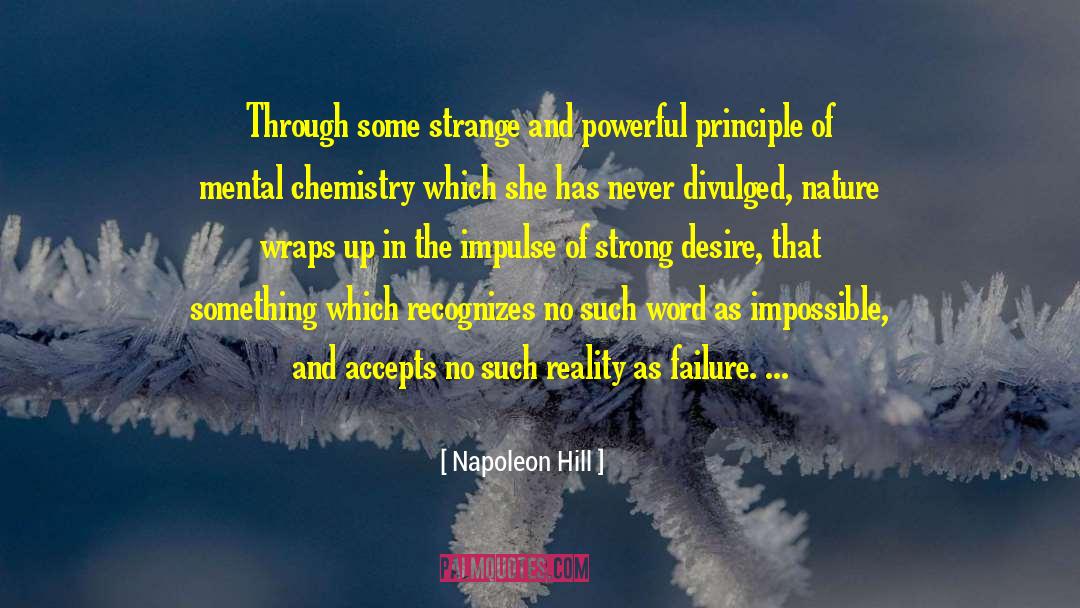 Nature Lows quotes by Napoleon Hill