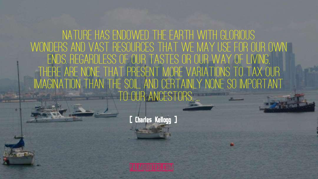 Nature Lows quotes by Charles Kellogg