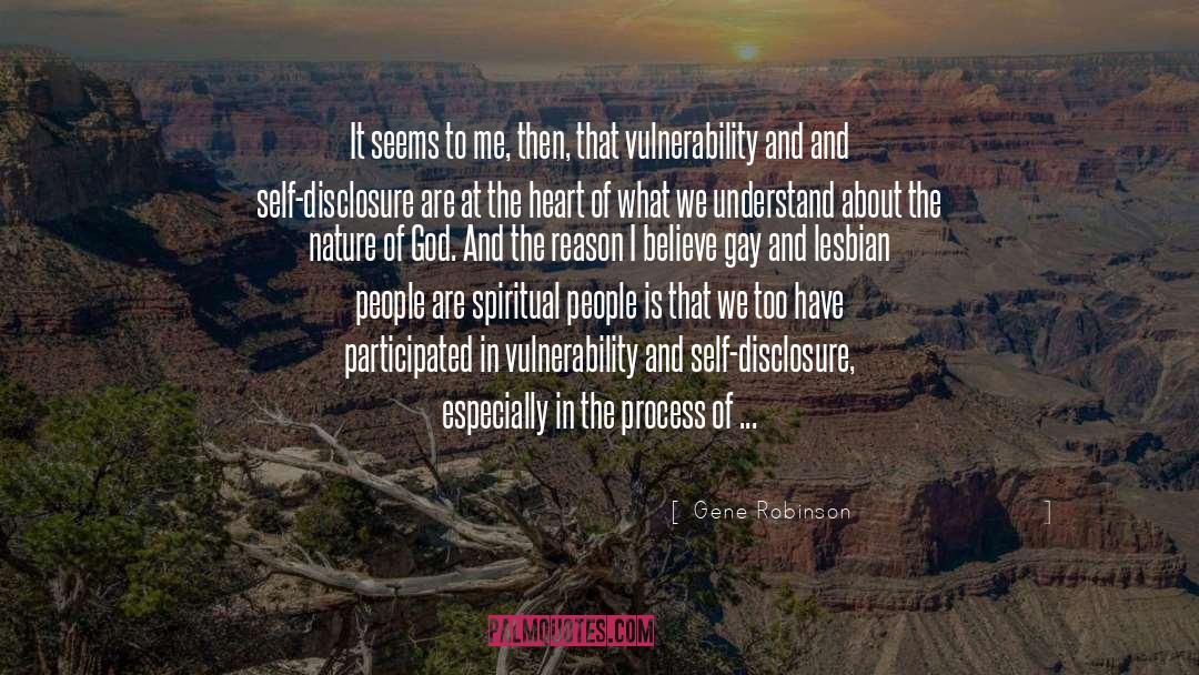 Nature Of God quotes by Gene Robinson